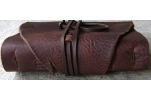 old world leather journal