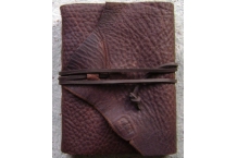 old world leather journal