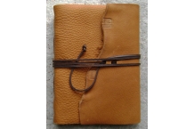 rugged saddle brown journal