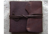 rugged leather journal