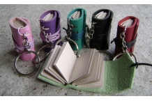 miniature journal key chains